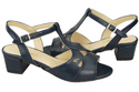 Dámská obuv Sandály Navy blue Přírodní kůže 169 ElitaBut