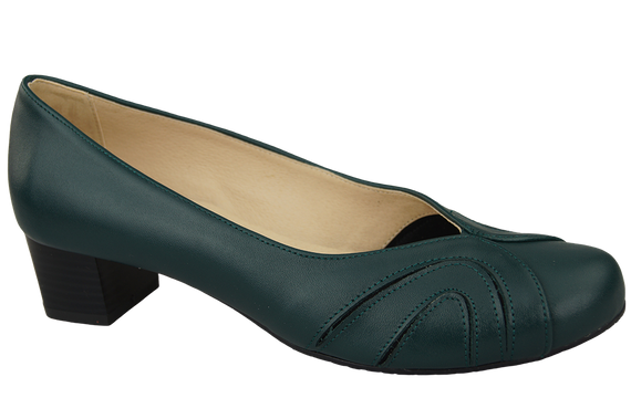 Dámská obuv Přírodní kůže Malachite lodičky 786 ElitaBut