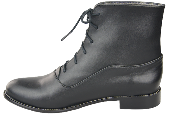 Dámské kozačky černé Jaro/Podzim přírodní kůže 155 L ElitaBut