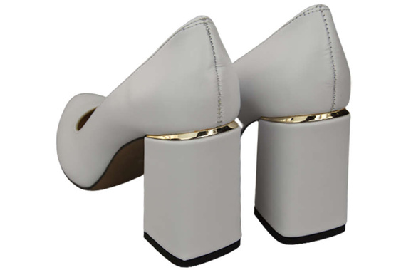 Dámská obuv White Natural Leather 179 ElitaBut