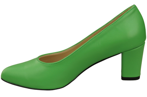 Klasické hladké boty Dámské kožené lodičky Lime 213 ElitaBut