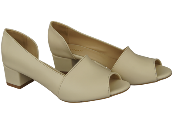 Dámská obuv Sandály Béžová přírodní kůže 147 ElitaBut