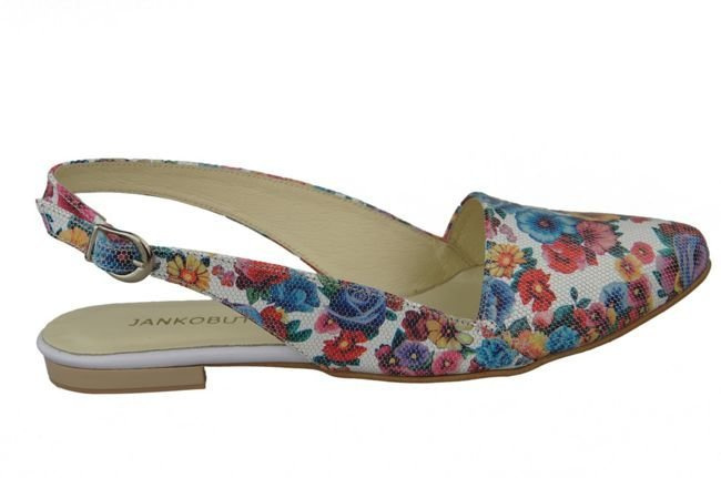 Obuv Dámské sandály Flower 2 Přírodní kůže 996 ElitaBut