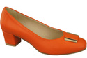 Dámská obuv Natural Leather 187 Orange ElitaBut