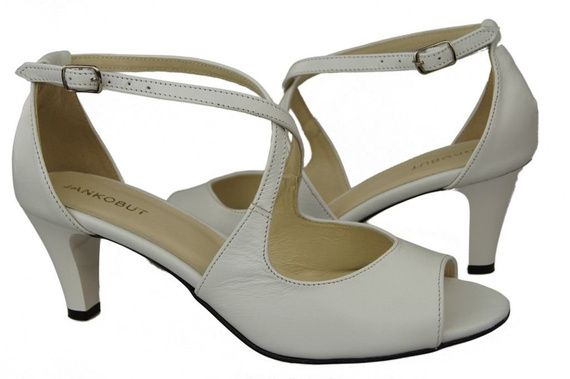 Dámská obuv Sandály White Natural Leather 115 ElitaBut