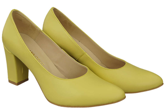 Dámská obuv Lemon leather pumps 170 ElitaBut