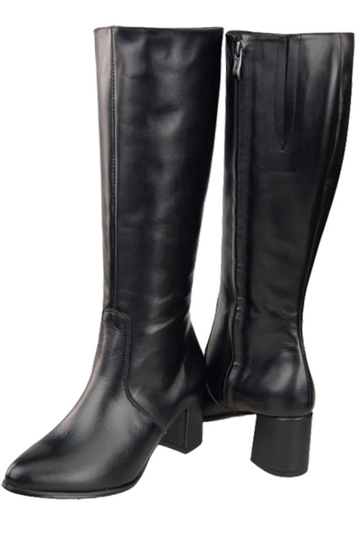 Dámské boty Classic přírodní kůže Black 175 ElitaBut