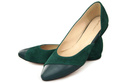 Dámské boty Balerina Malachite přírodní kůže Semiš 146 ElitaBut