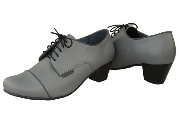 Dámská obuv šněrovací přírodní kůže Ash 956 ElitaBut