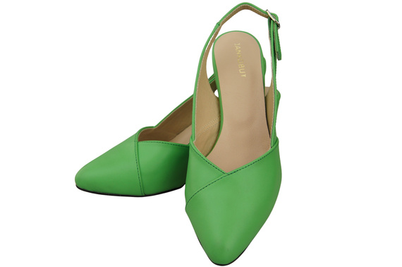 Dámská obuv Stiletto Lime Sandály z přírodní kůže 217 ElitaBut