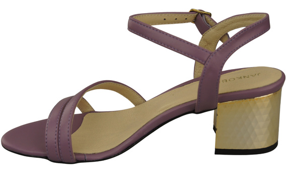 Dámská obuv Lila Natural Leather 197 Smyslně odhalující sandály na nohou ElitaBut