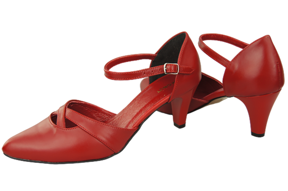 Dámská obuv Sandály Červená přírodní kůže 151 ElitaBut