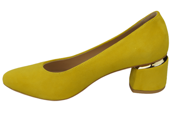 Dámské lodičky Lemon z přírodní semišové kůže 143 Z ElitaBut