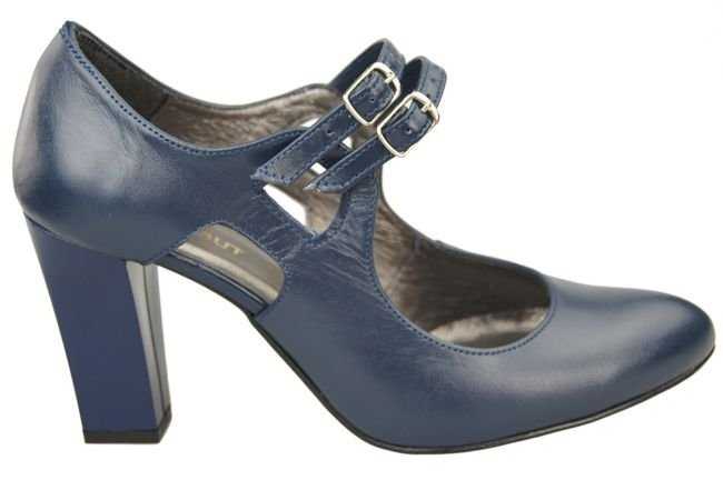 Dámská obuv Navy Blue Natural Leather 105 ElitaBut