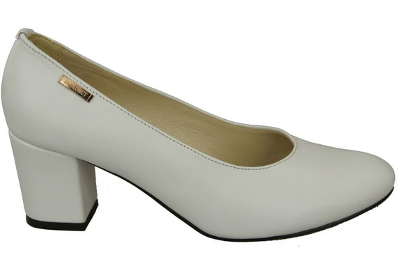 Dámská obuv White Faced Natural Leather pumps 125 ElitaBut