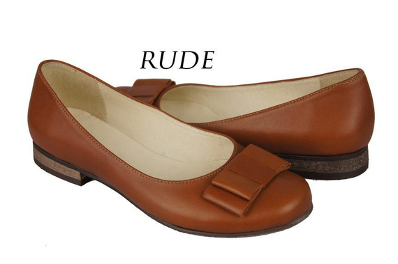 Dámské baleríny z přírodní kůže 702 ElitaBut