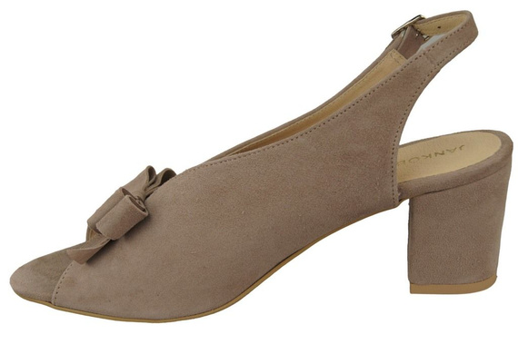 Dámská obuv Sandály Cappuccino přírodní kůže Semiš 148 ElitaBut