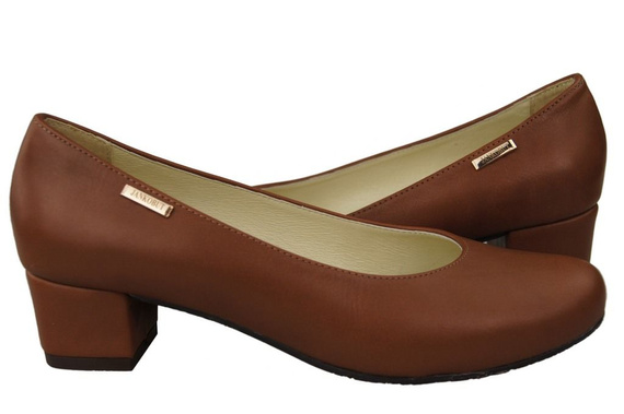 Dámská obuv Natural leather 116 Brown ElitaBut