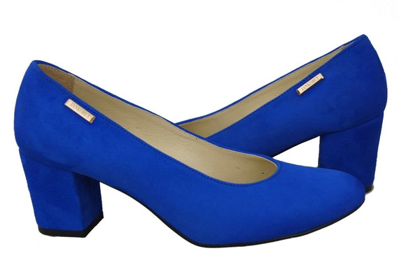 Dámská obuv Dámské lodičky Azure Natural Suede Leather 125 ElitaBut