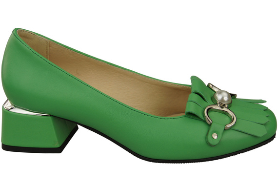 Dámská obuv Lime Embellished Tassel pumps Přírodní kůže 195 ElitaBut