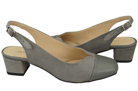 Dámská obuv Sandály z přírodní kůže 165 Ash ElitaBut