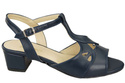 Dámská obuv Sandály Navy blue Přírodní kůže 169 ElitaBut