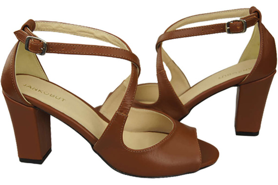 Dámské sandály z přírodní kůže 186 ElitaBut