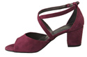 Dámská obuv Sandály Bordo leather Suede 111 ElitaBut