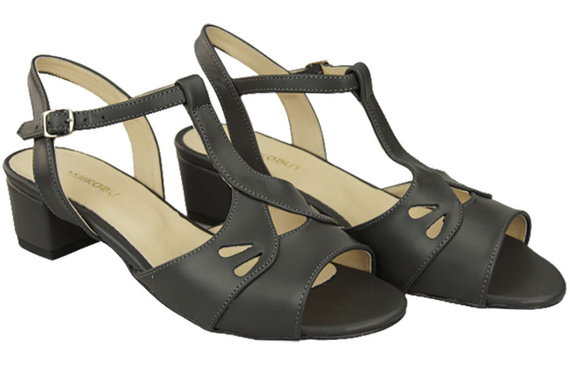 Dámská obuv Sandály Graphite Natural Leather 169 ElitaBut