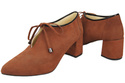 Dámská obuv Chestnut přírodní velurová kůže 183 ElitaBut