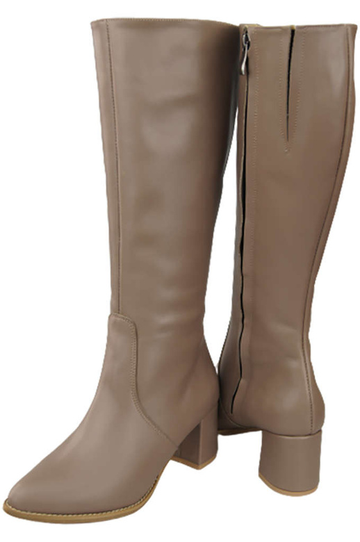 Dámské boty Classic Cappuccino Dark leather 175 ElitaBut