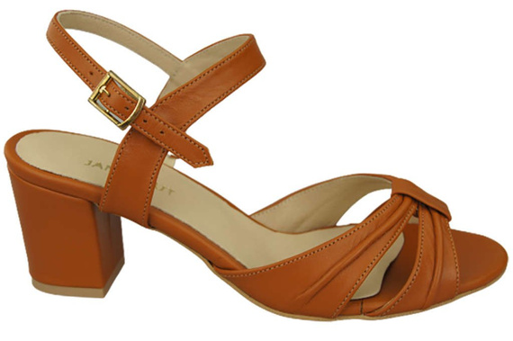 Dámská obuv Červené sandály Přírodní kůže 168 ElitaBut