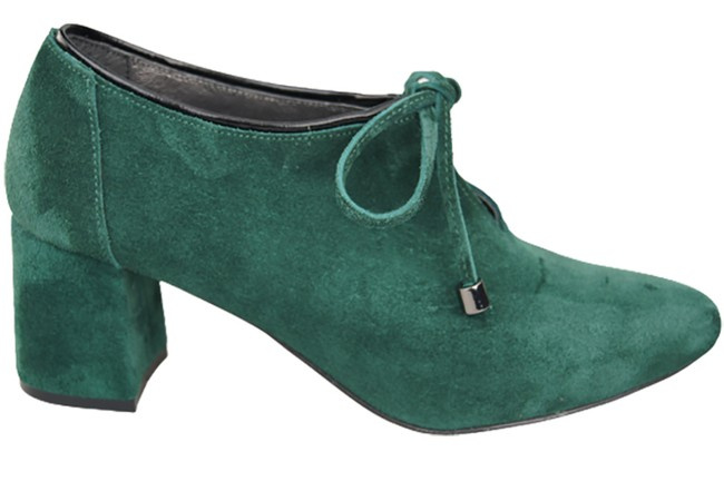Dámské boty Boty Malachite Natural Velour Leather 183 ElitaBut