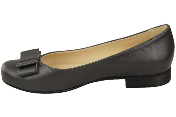 Dámská baletní obuv Natural Leather Graphite 702 ElitaBut