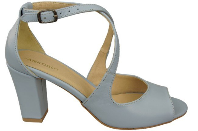 Dámská obuv Sandály Light Blue Natural Leather 186 ElitaBut