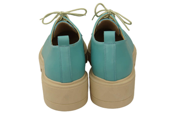 Dámská obuv se šněrováním Obuv z tyrkysové kůže Natural 180 ElitaBut