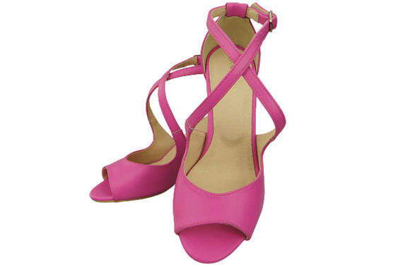 Dámská obuv Sandály Fuchsia Přírodní kůže 186 ElitaBut