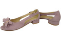Dámské sandály Bright Lilac Natural Suede Leather 994 s kombinací stylu a pohodlí ElitaBut
