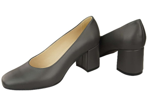 Dámská obuv Dámské lodičky Přírodní kůže 171 Graphite ElitaBut