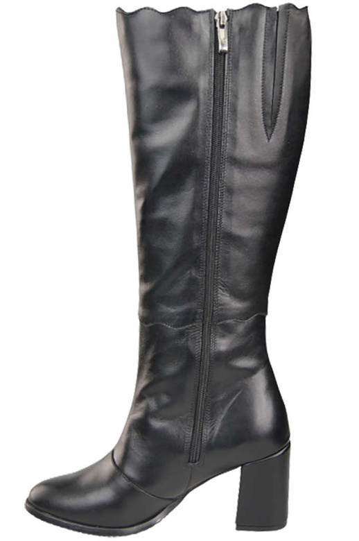 Dámské boty Black Classic přírodní kůže 176 ElitaBut