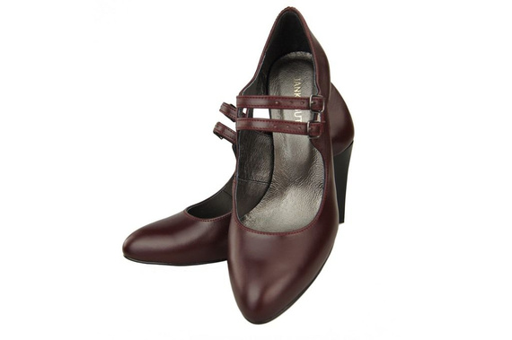Dámská obuv Maroon Natural Leather 105 ElitaBut