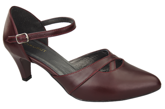 Dámská obuv Sandály Maroon Natural Leather 151 ElitaBut