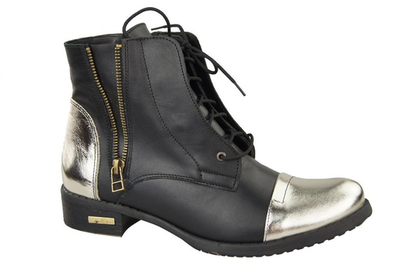 Obuv Dámské zimní boty z přírodní kůže Black Gold 820 Od ElitaBut