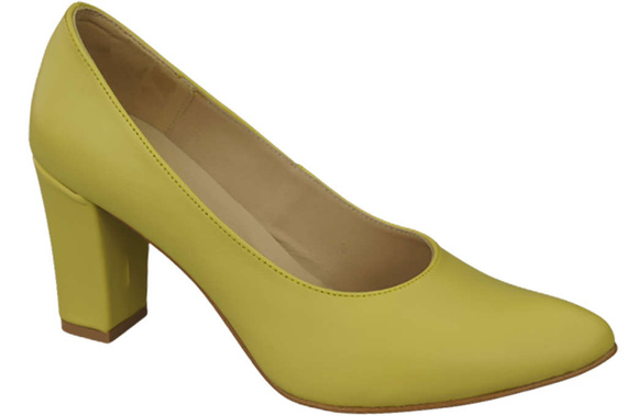 Dámská obuv Lemon leather pumps 170 ElitaBut