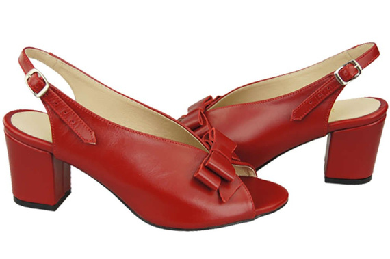 Dámská obuv Sandály Red Faced Leather 148 L ElitaBut