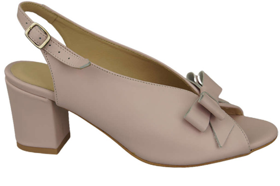 Dámská obuv Sandály Pink Powder natural leather Faced 148 L ElitaBut