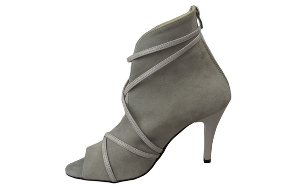 Dámská obuv Peep Toe Natural Leather Ash 107 ElitaBut