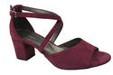 Dámská obuv Sandály Bordo leather Suede 111 ElitaBut