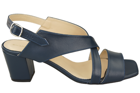 Dámská obuv Sandály Navy blue Natural leather 149 ElitaBut