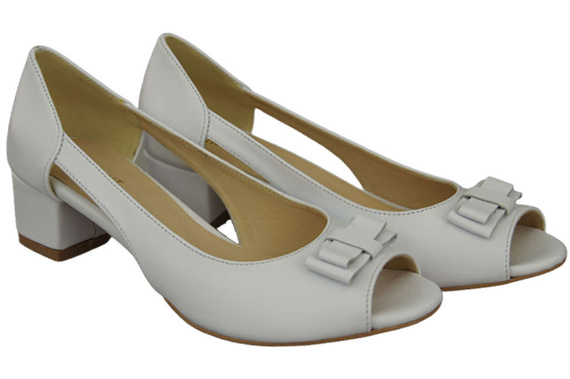 Dámská obuv Sandály White Natural Leather 145 ElitaBut
